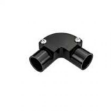 20mm Black PVC Conduit Inspection Elbow